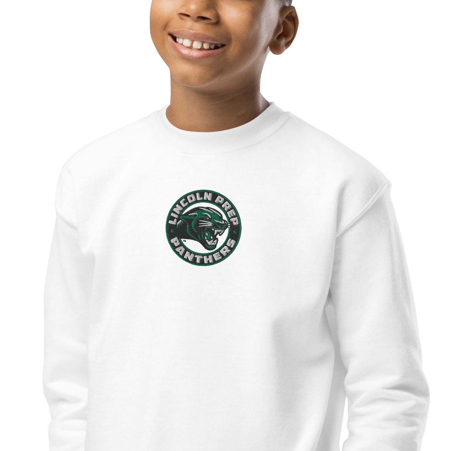 Depier LabPrep Kids Embroidered Signature Logo crewneck sweatshirt