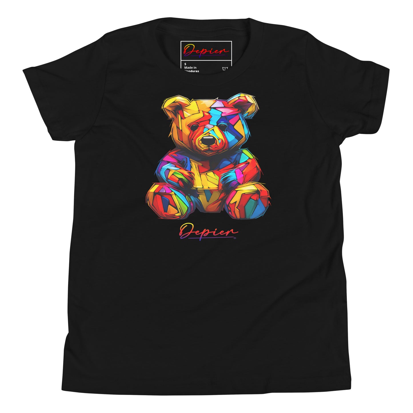 Depier AutiBear Kids Short Sleeve T-Shirt