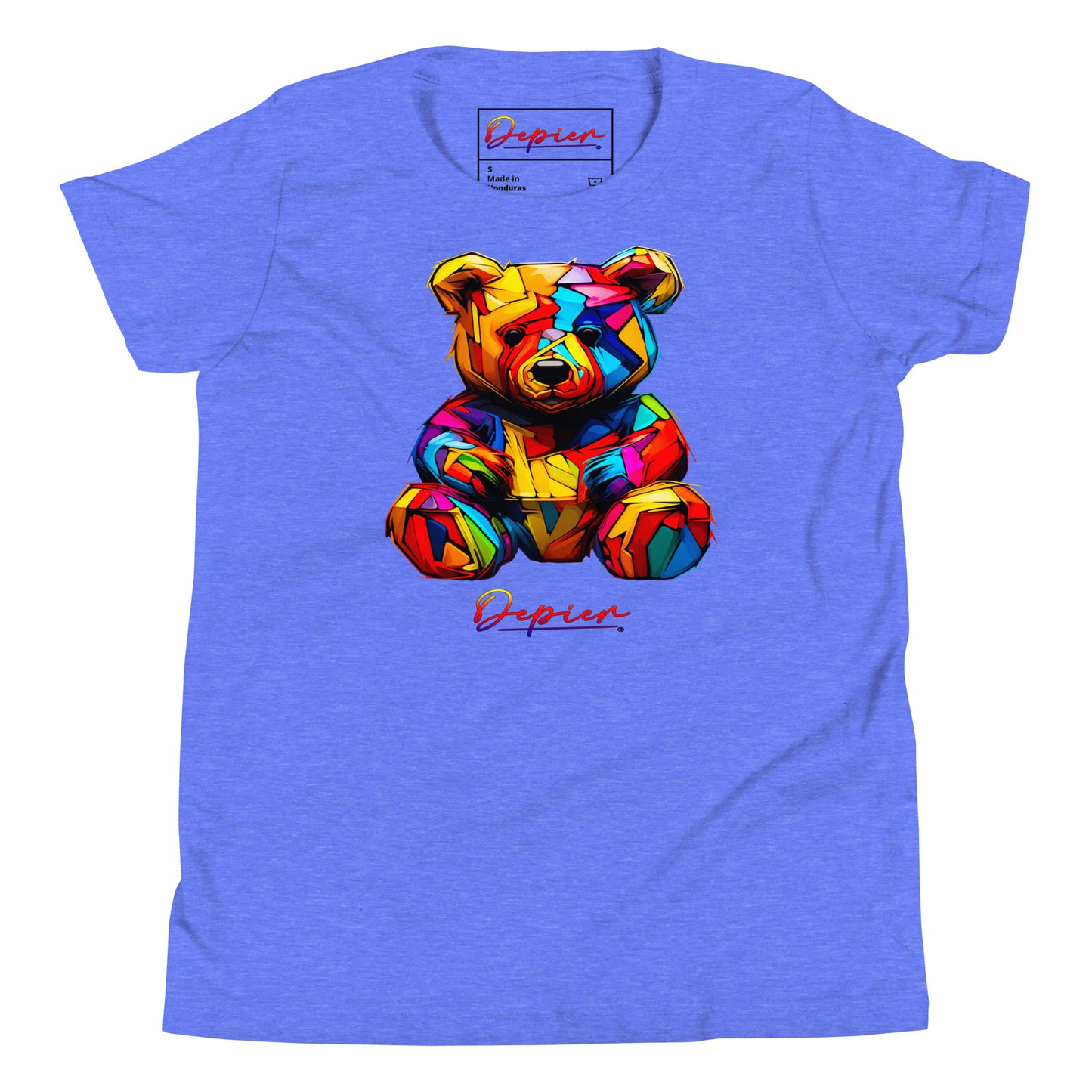 Depier AutiBear Kids Short Sleeve T-Shirt