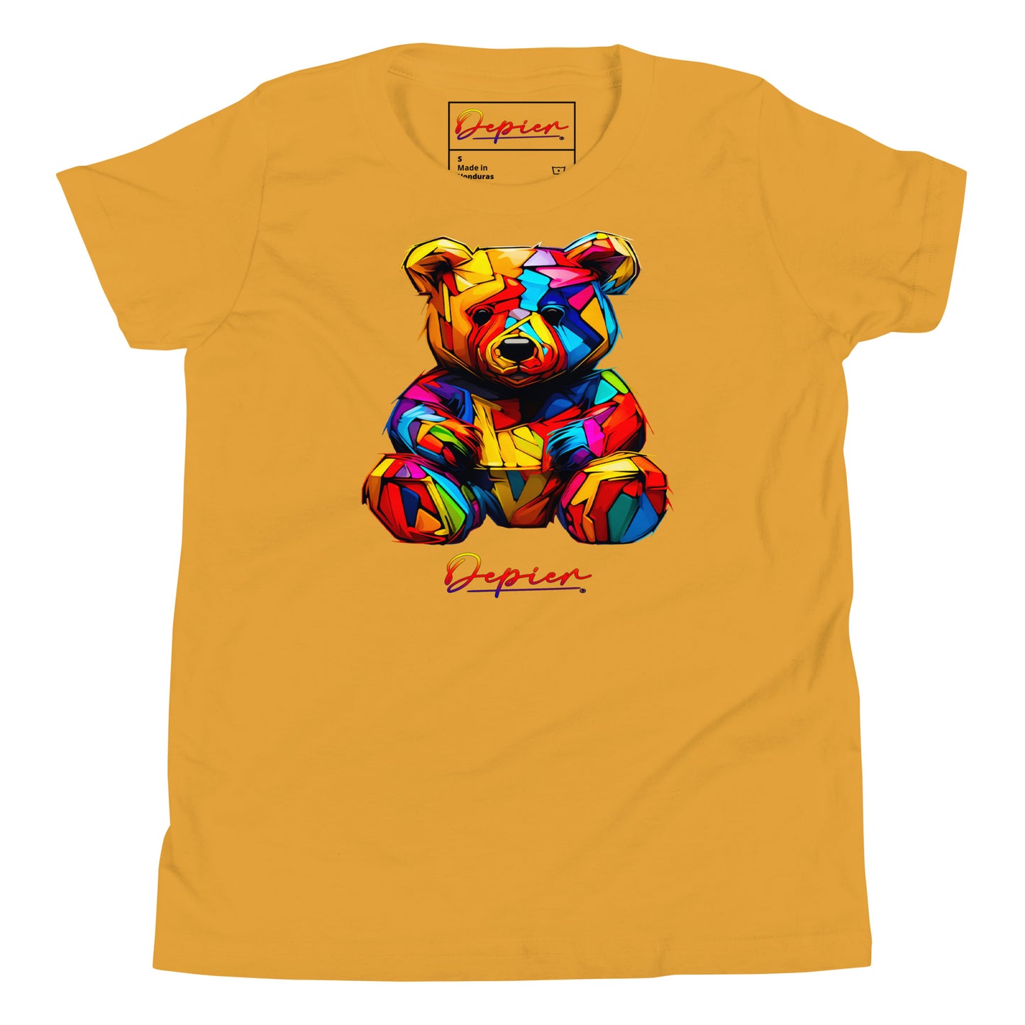 Depier AutiBear Kids Short Sleeve T-Shirt