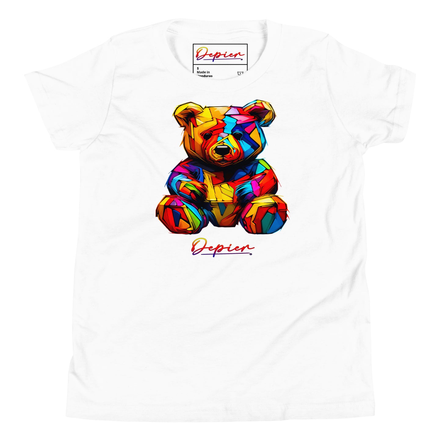 Depier AutiBear Kids Short Sleeve T-Shirt