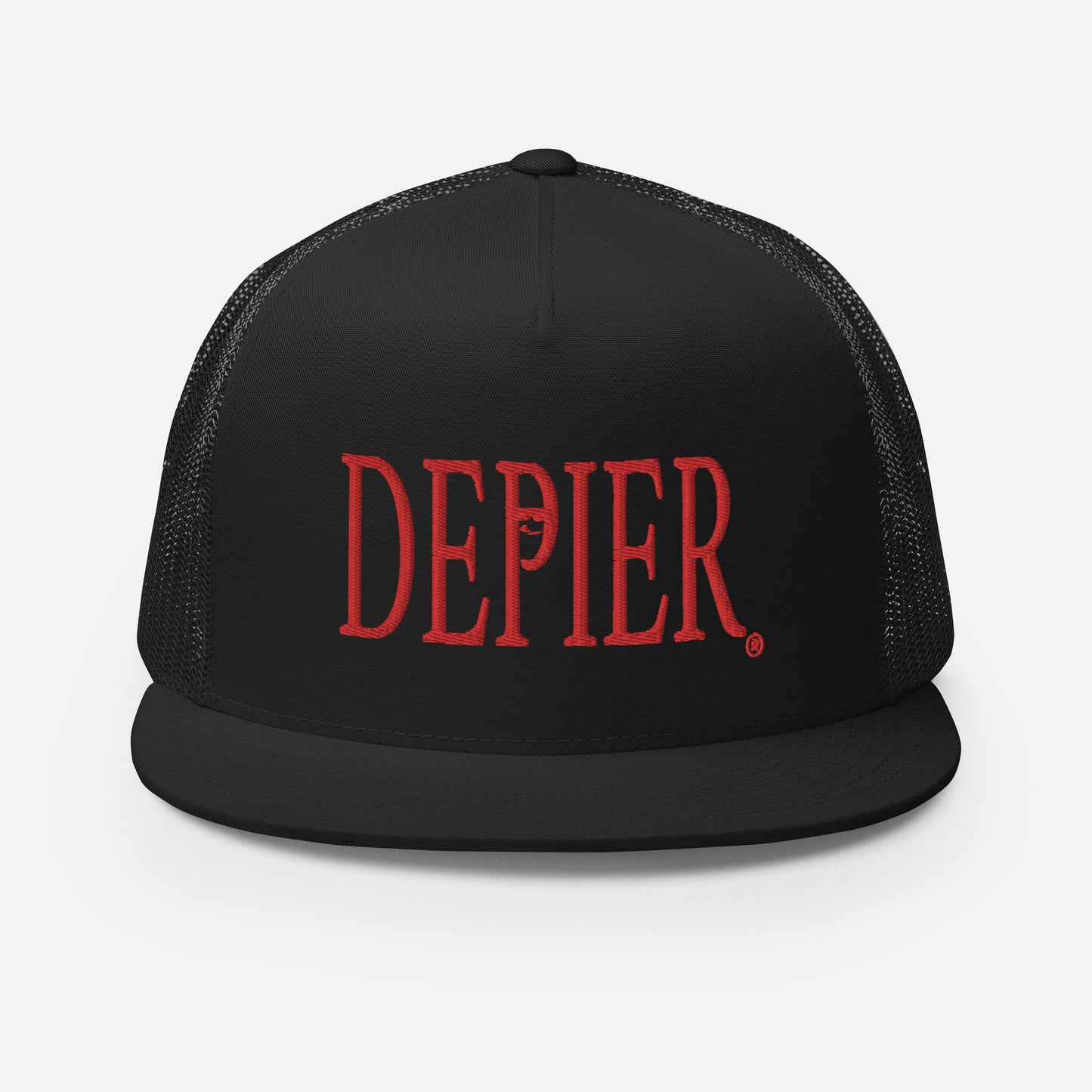 Depier Smile Red Trucker Cap