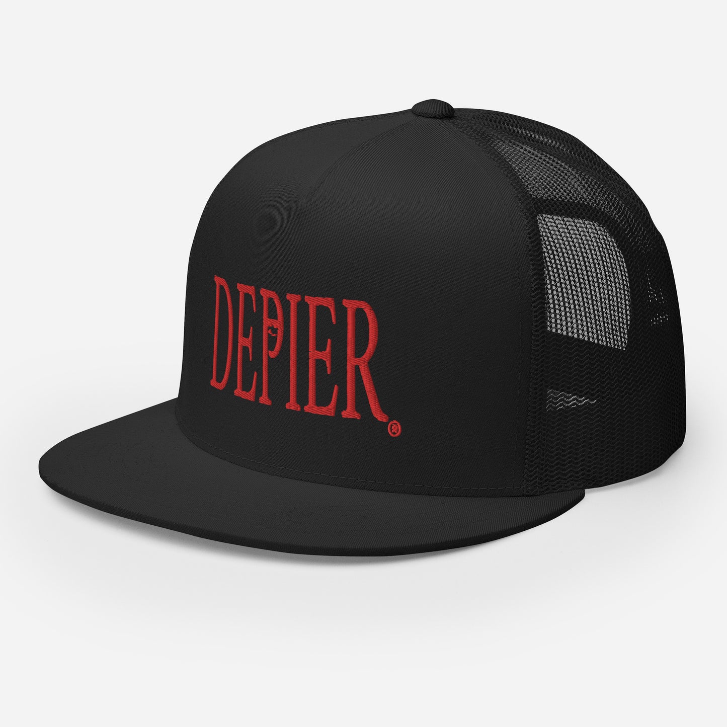 Depier Smile Red Trucker Cap