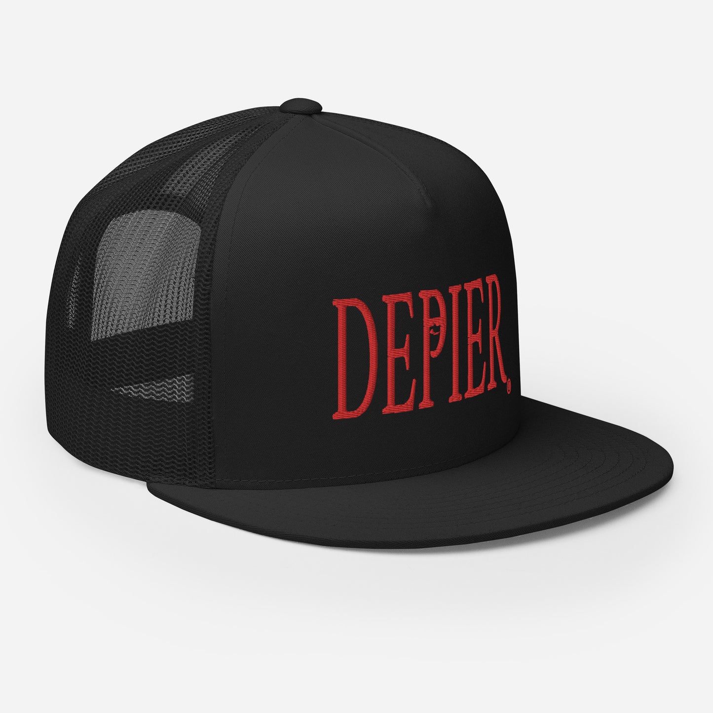 Depier Smile Red Trucker Cap