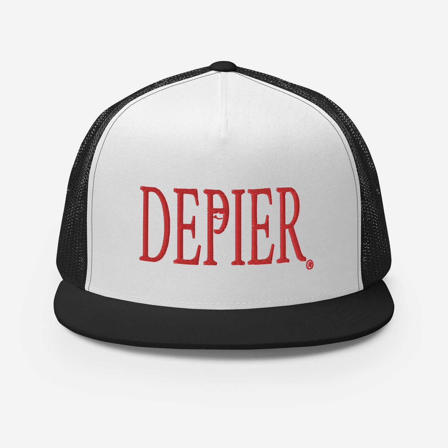 Depier Smile Red Trucker Cap