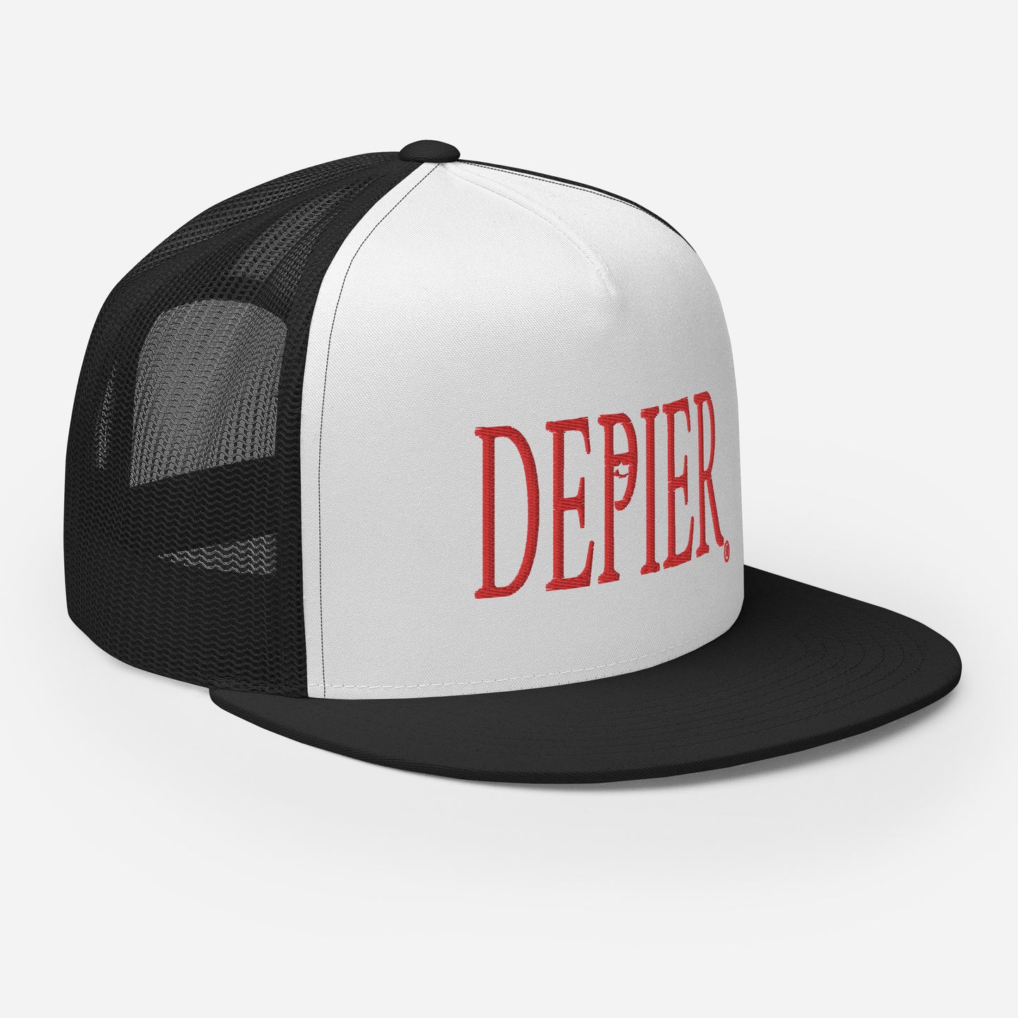 Depier Smile Red Trucker Cap