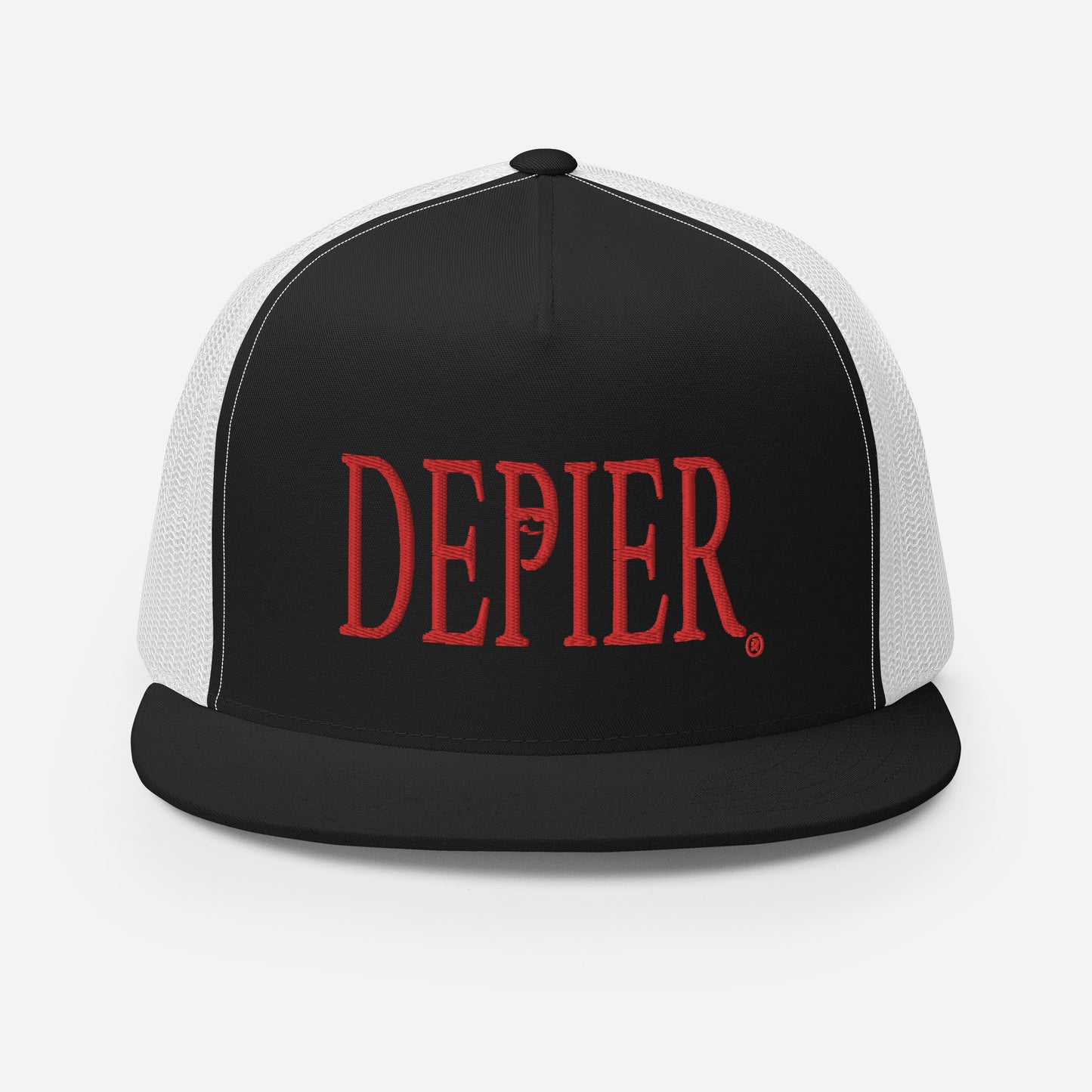 Depier Smile Red Trucker Cap