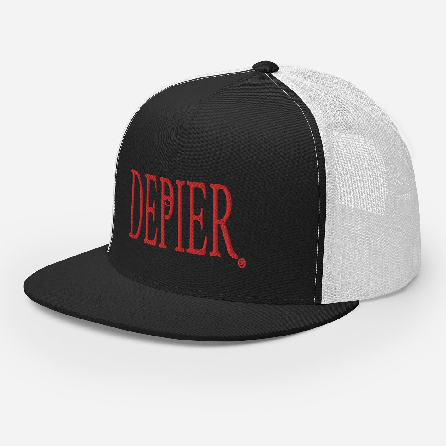 Depier Smile Red Trucker Cap