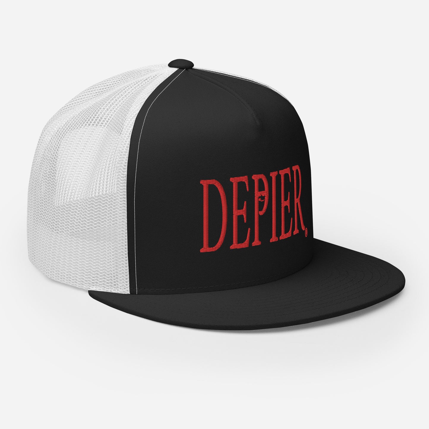 Depier Smile Red Trucker Cap