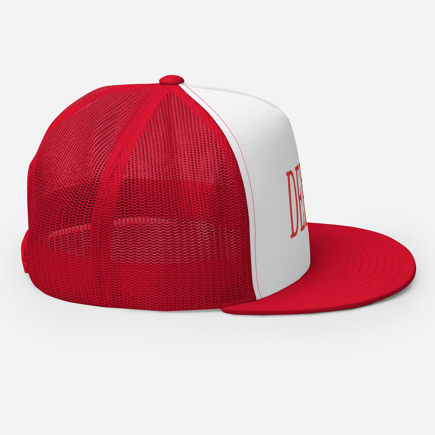 Depier Smile Red Trucker Cap