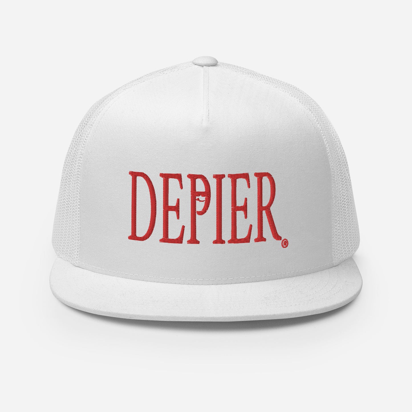 Depier Smile Red Trucker Cap