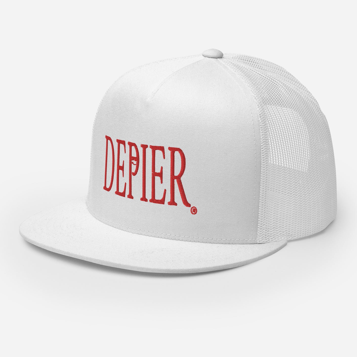 Depier Smile Red Trucker Cap