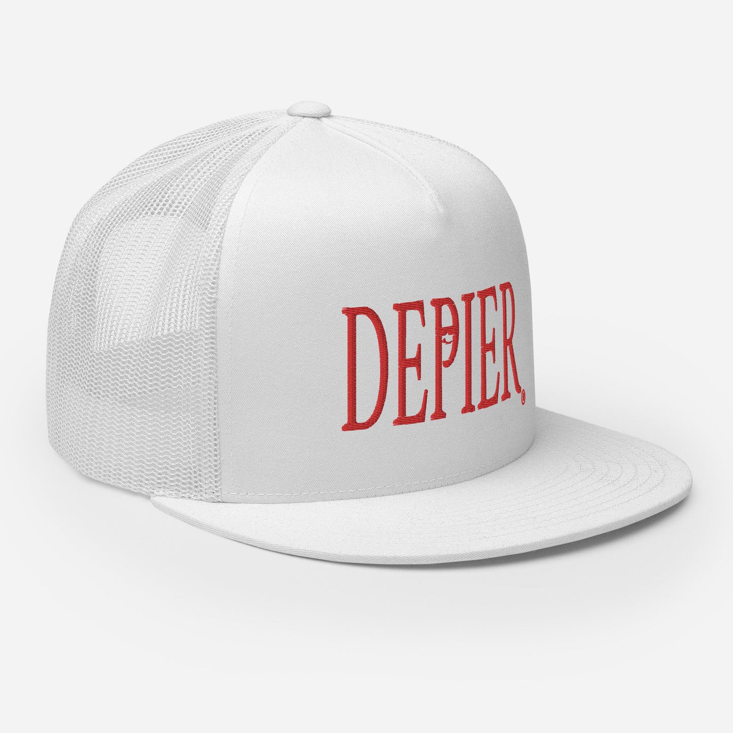 Depier Smile Red Trucker Cap