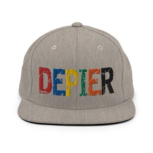 Depier Colors Snapback Hat GRY