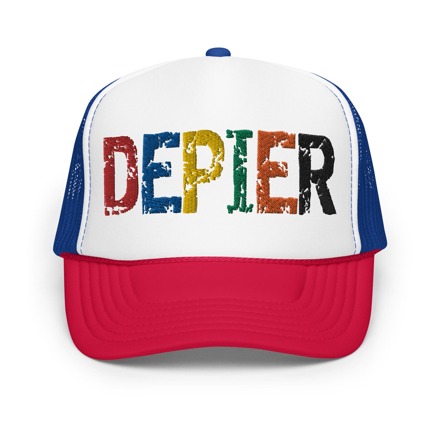 Depier Multi-Colors Foam Trucker Hat