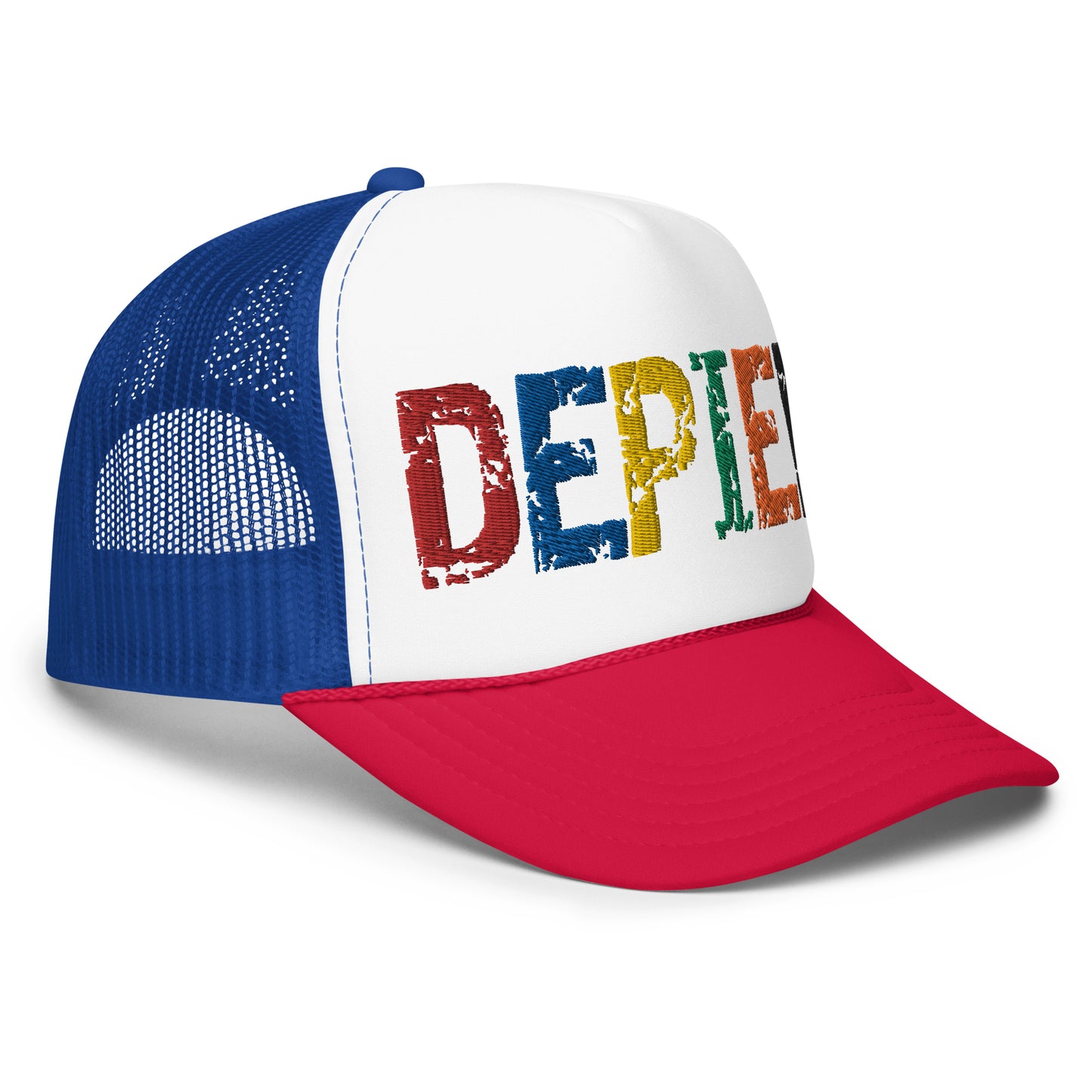 Depier Multi-Colors Foam Trucker Hat