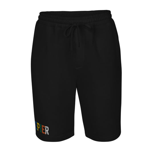 Depier Colors Men's fleece shorts BLK