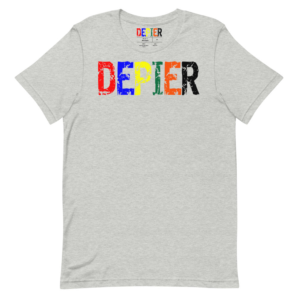 Depier Colors Short-sleeve unisex t-shirt GRY