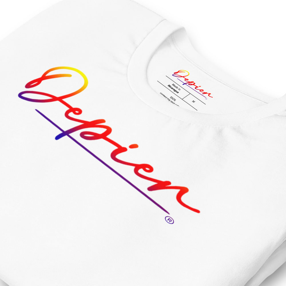 Depier Classic Logo- Multi Short-Sleeve Unisex T-Shirt